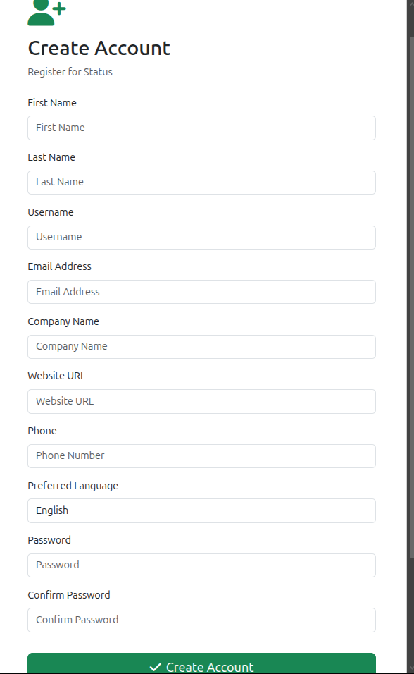 Client Update Management System